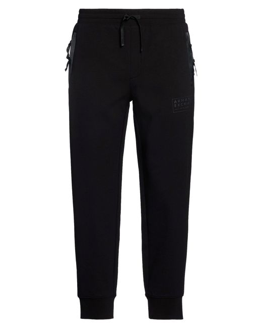 ARMANI EXCHANGE Black Pants for men