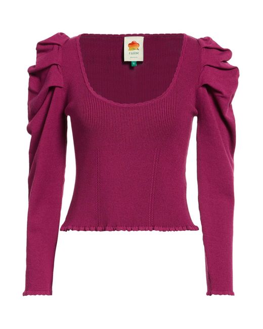 Farm Rio Purple Pullover