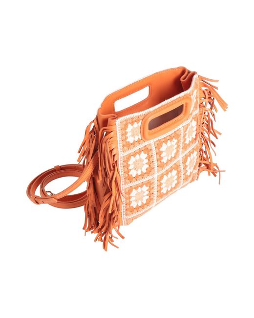 Maje Orange Handbag