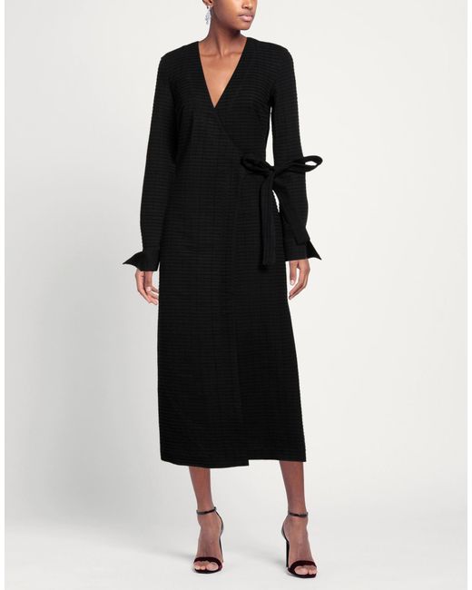 NAMACHEKO Black Maxi Dress Cotton