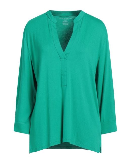 Majestic Filatures Green T-shirt