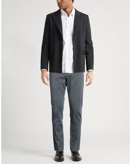 Dondup Gray Pants Cotton, Polyester, Polyamide, Elastane for men