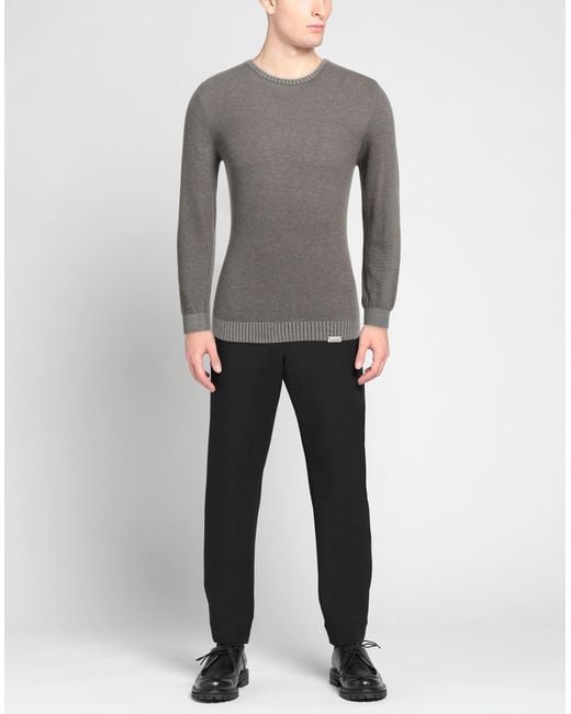 Brooksfield Gray Jumper for men
