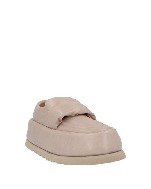 Marsèll Gray Light Loafers Leather