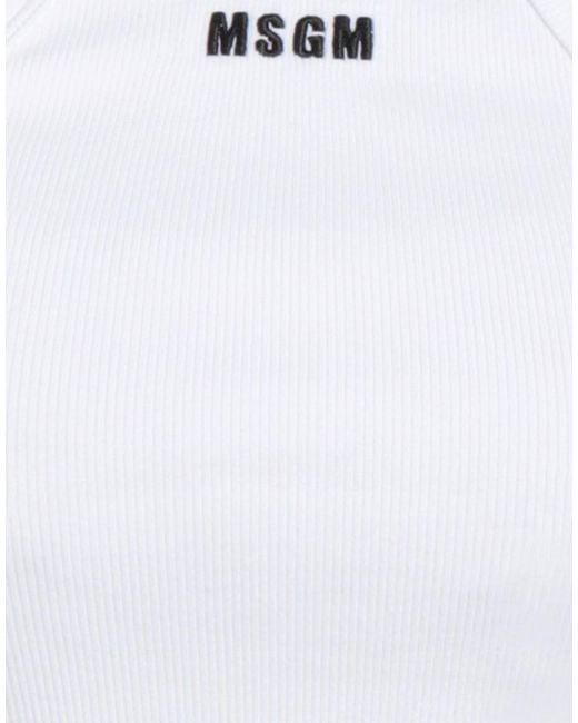 MSGM White Top