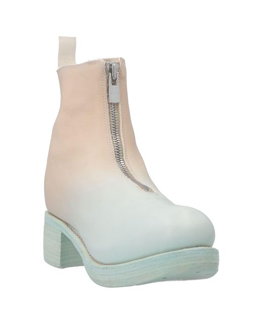 Guidi White Stiefelette