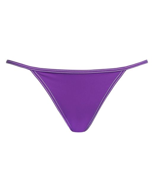DSquared² Purple Bikini Bottoms & Swim Briefs