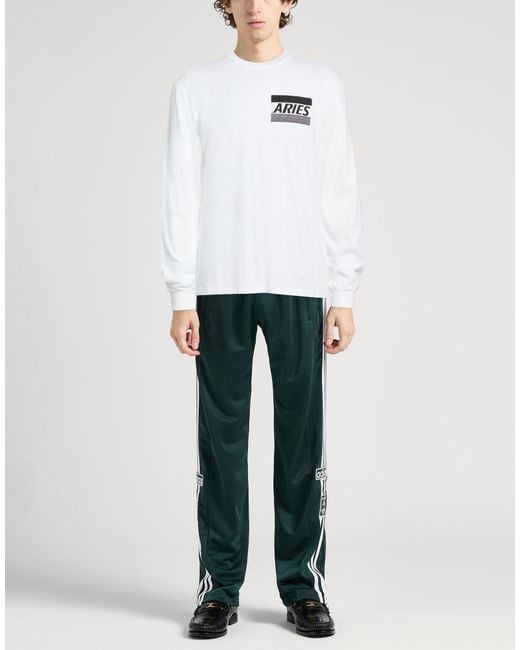 Aries White T-Shirt for men