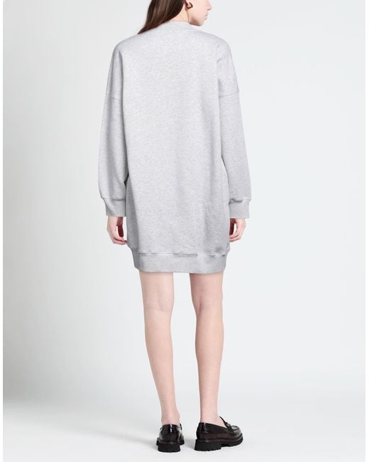 MSGM Gray Short Dress
