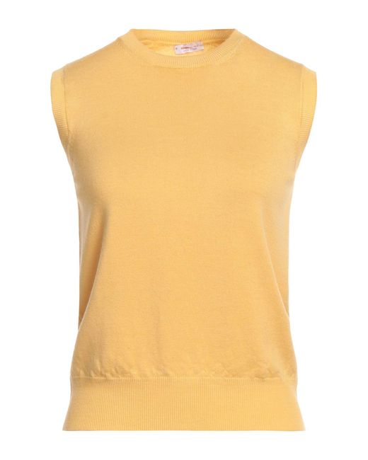 Rossopuro Yellow Sand Sweater Wool