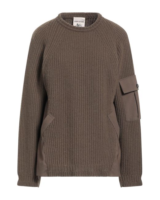 Semicouture Brown Sweater