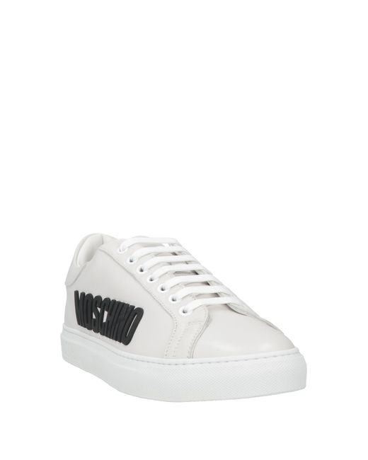 Moschino White Trainers for men