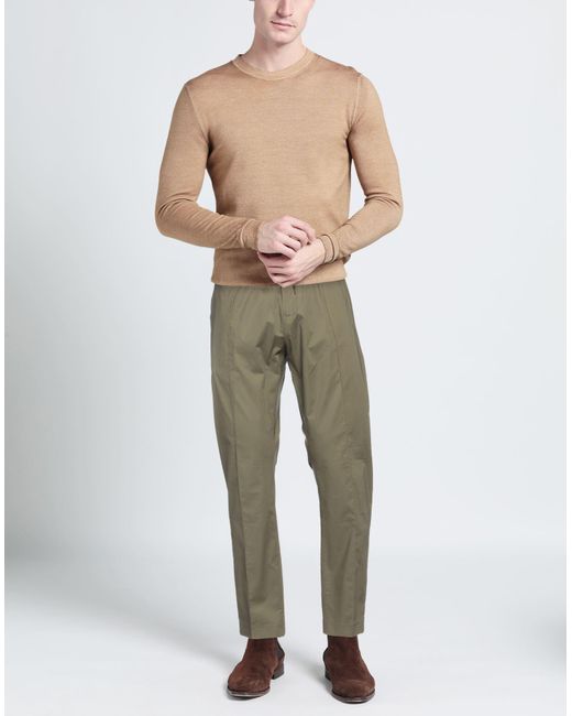 Grey Daniele Alessandrini Green Trouser for men