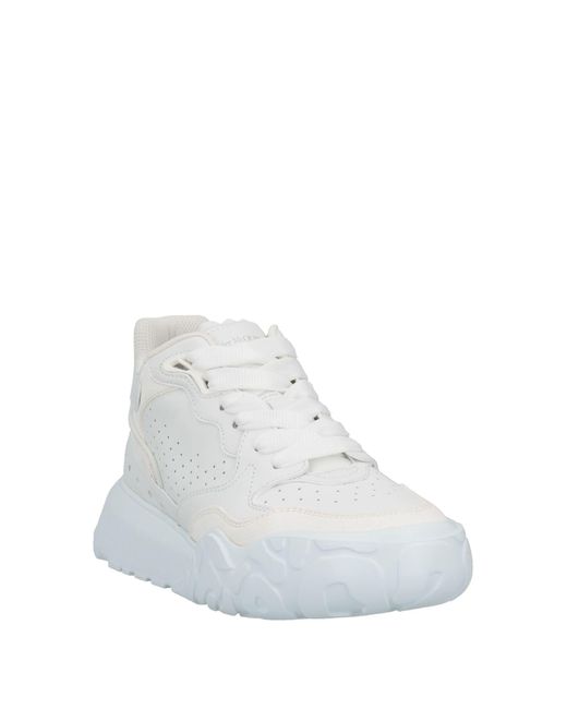 McQueen White Court Sneakers