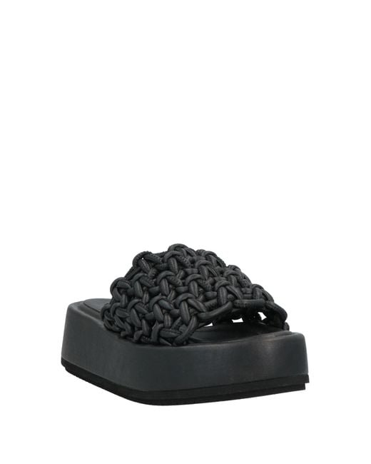 Paloma Barceló Black Sandals
