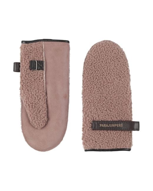 Guanti di Parajumpers in Brown