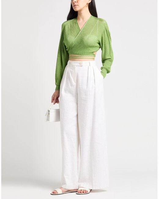 Pink Memories Green Wrap Cardigans