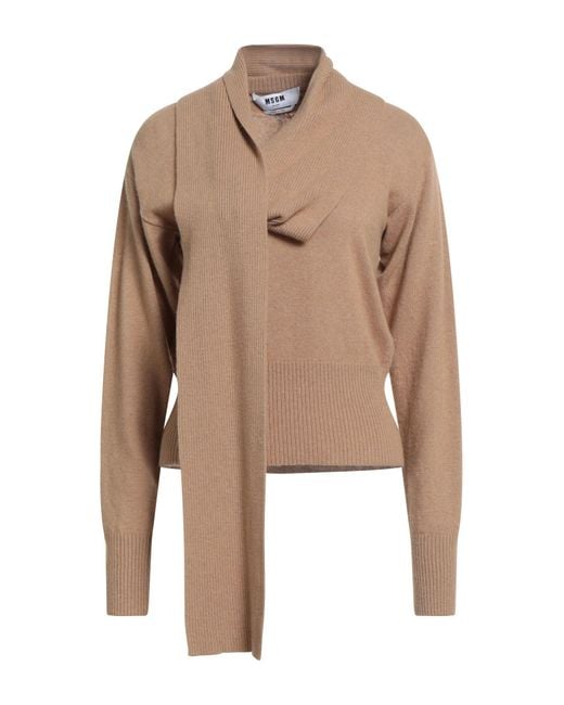 Pullover MSGM de color Natural