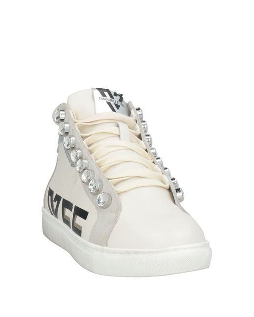 Emanuélle Vee White Sneakers