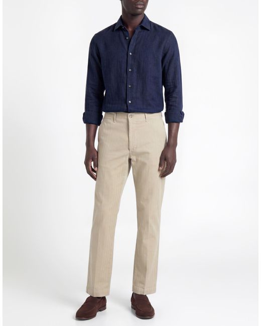 RE_HASH Natural Sand Pants Cotton, Elastane for men