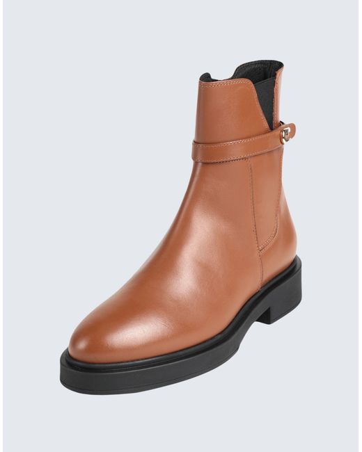Furla Brown Ankle Boots