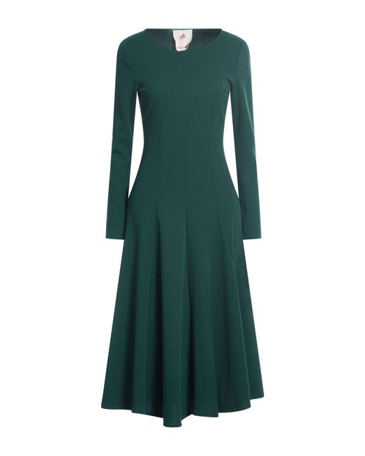 Compagnia Italiana Green Midi Dress