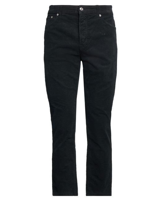 Department 5 Blue Pants Cotton, Elastane for men