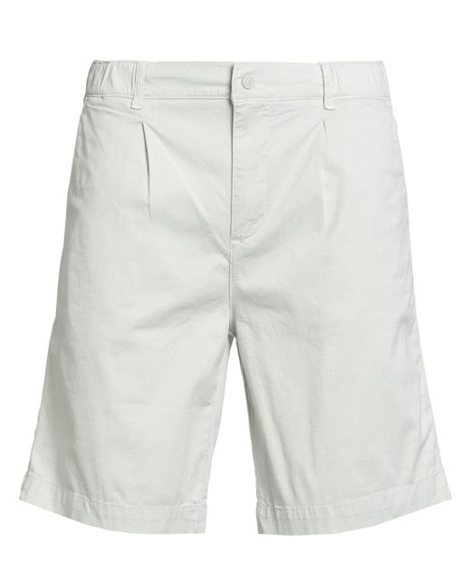K-Way Gray Light Shorts & Bermuda Shorts Cotton, Elastane for men