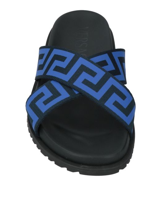 Versace Blue Sandals for men