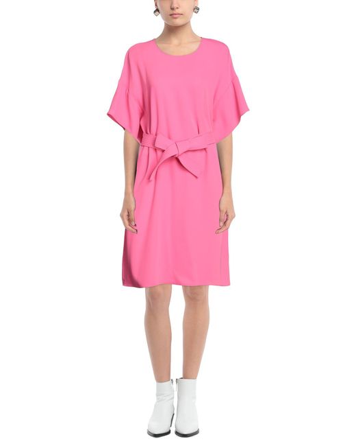 P.A.R.O.S.H. Pink Midi Dress