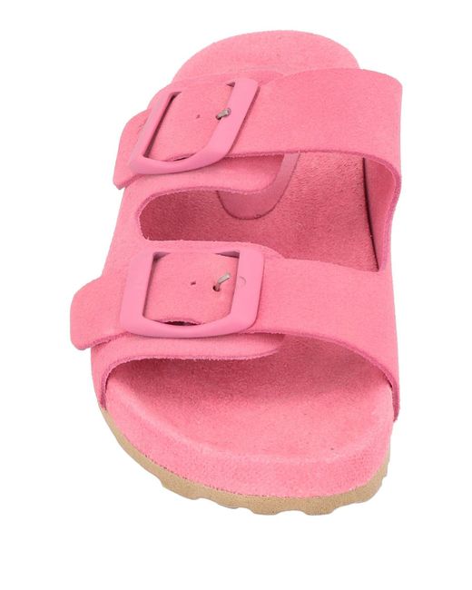 Manebí Pink Sandals Leather