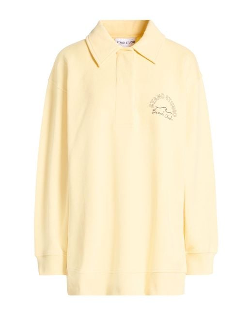 Sudadera Stand Studio de color Natural