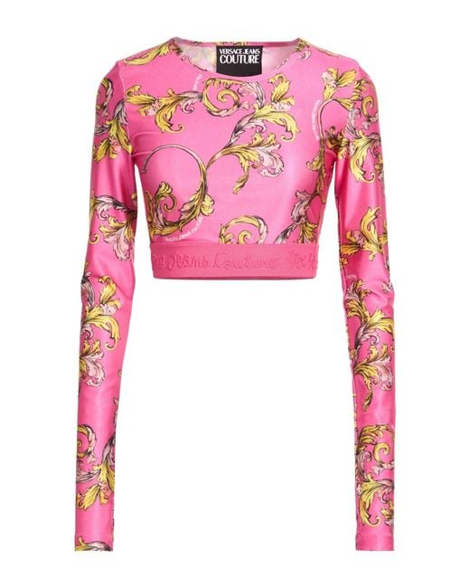 Versace Jeans Couture Pink Tops