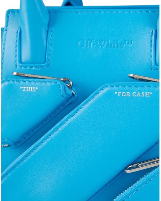 Off-White c/o Virgil Abloh Blue Handtaschen