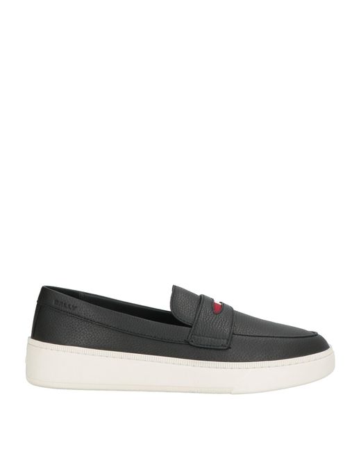 Bally Black Sneakers Cow Leather for men