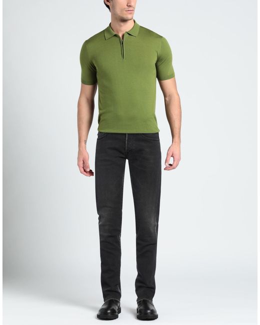 Tramarossa Black Jeans for men