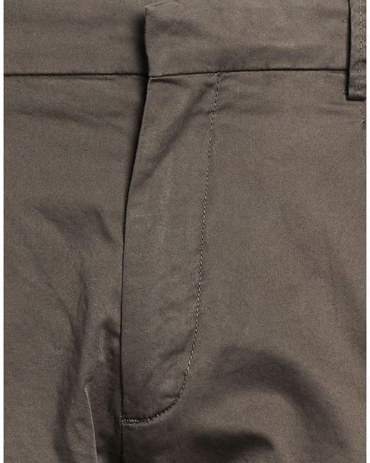 BE ABLE Gray Chocolate Pants Cotton, Elastane for men