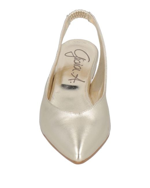 gioia.a. Natural Ballet Flats