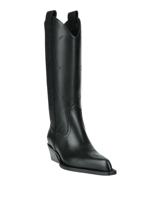Off-White c/o Virgil Abloh Black Boot Leather