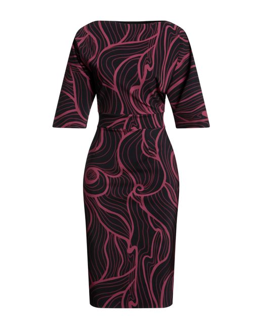 La Petite Robe Di Chiara Boni Purple Midi Dress