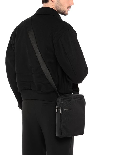 Mandarina Duck Synthetic Cross-body Bag in Black for Men | Lyst