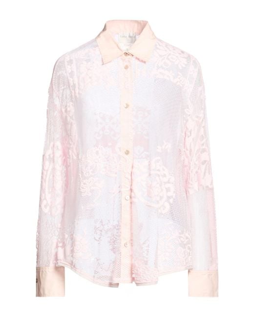 Forte_forte Pink Shirt Cotton, Polyamide