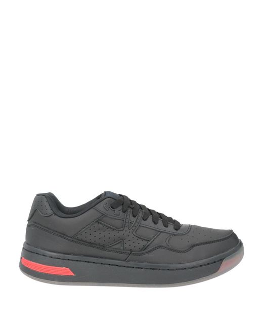 Under Armour Gray Court 96 Sneakers Leather for men