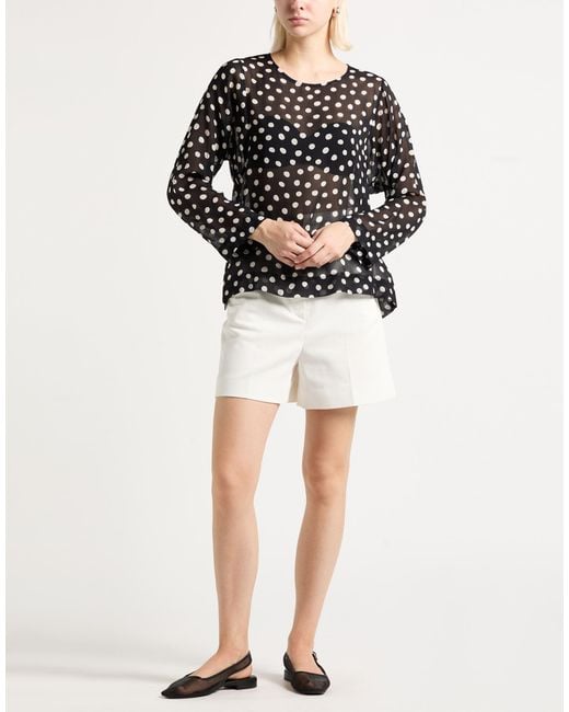 Top Shirtaporter de color Black