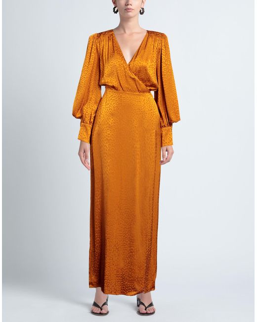 FEDERICA TOSI Orange Maxi Dress