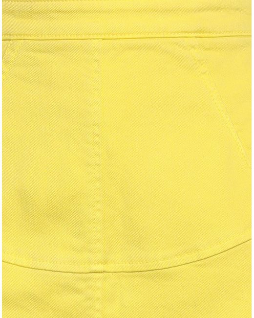 N°21 Yellow Midi Skirt