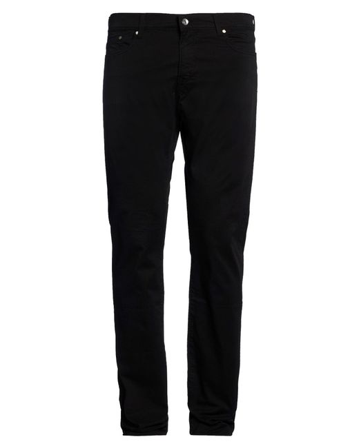 0/zero Construction Black Pants Cotton, Elastane for men