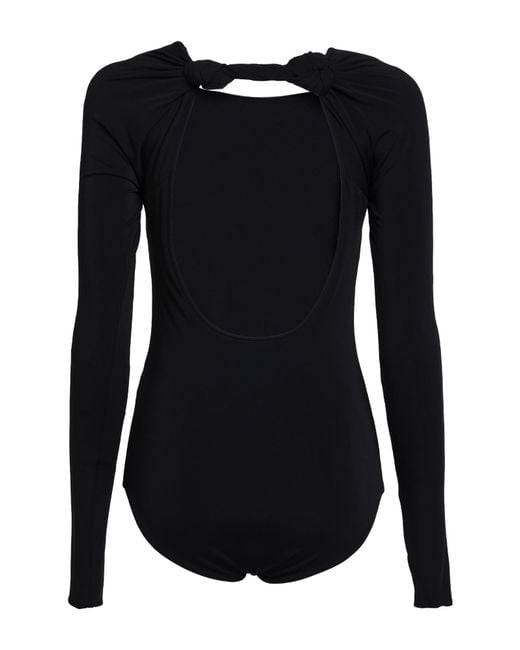 Jil Sander Black Bodysuit