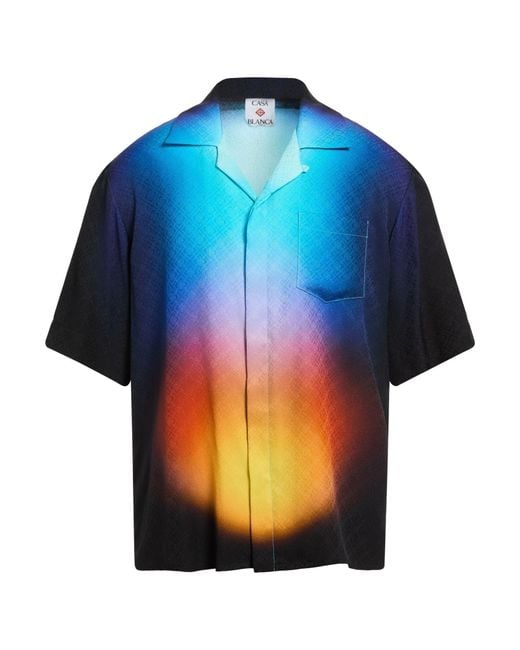 Casablanca Blue Shirt for men