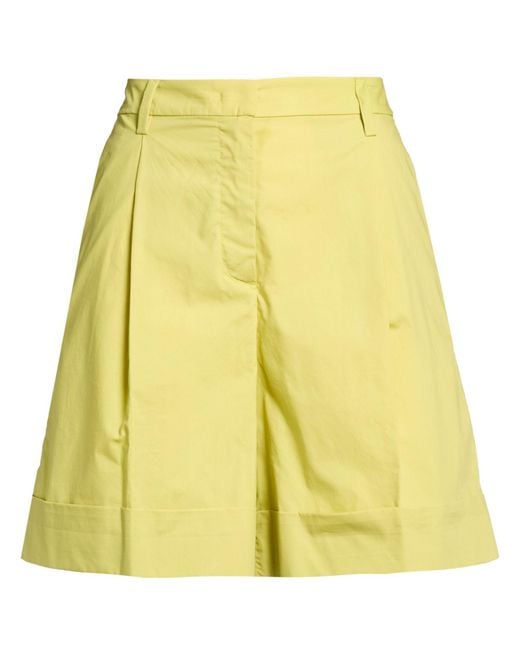 MVP WARDROBE Yellow Shorts & Bermuda Shorts